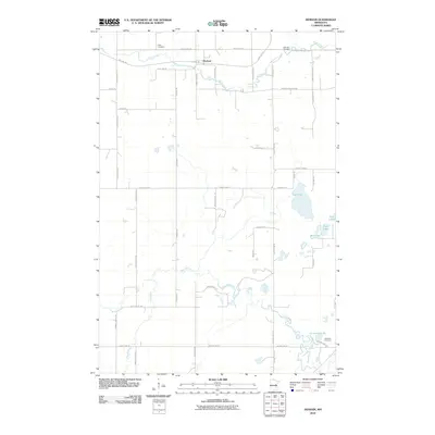 2010 Map of Denham, 2010 Print