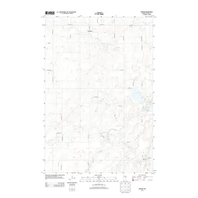 2013 Map of Denham, 2013 Print