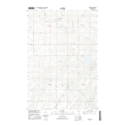 2016 Map of Denham, 2016 Print