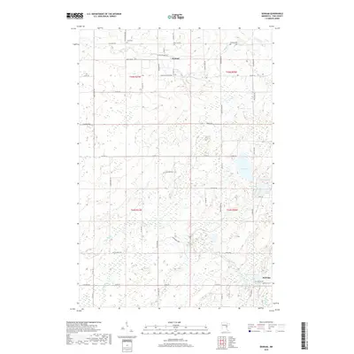 2019 Map of Denham, 2019 Print