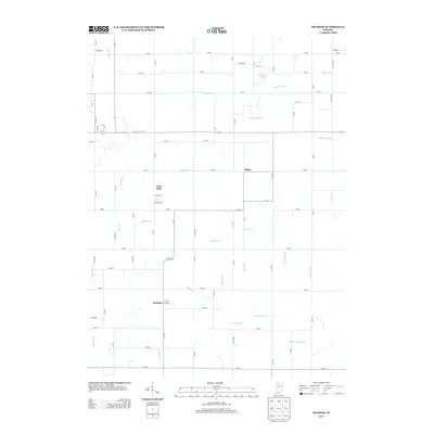 2013 Map of Denham, 2013 Print