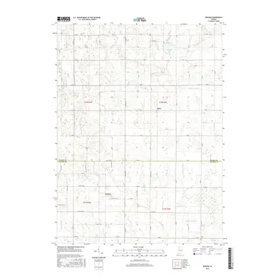 2016 Map of Denham, 2016 Print