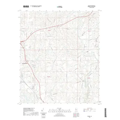 2018 Map of Denham, 2018 Print