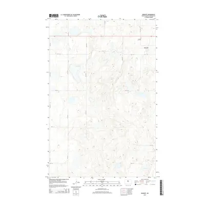 2014 Map of Denhoff, 2014 Print