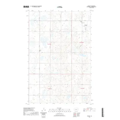 2020 Map of Denhoff, 2020 Print