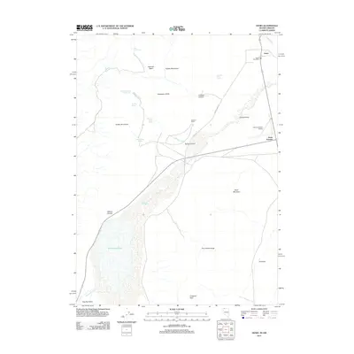 2011 Map of Denio, 2011 Print