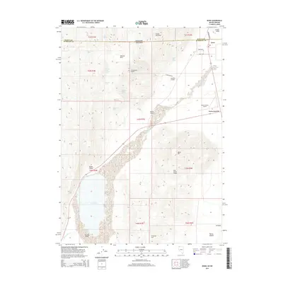 2015 Map of Denio, 2015 Print