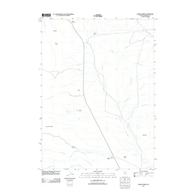 2011 Map of Denio Summit, 2011 Print