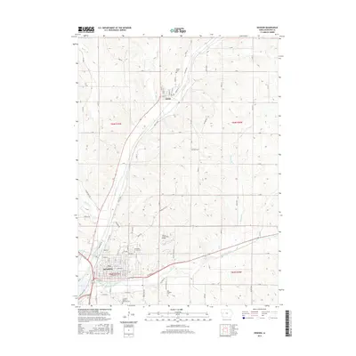 2015 Map of Denison, 2015 Print