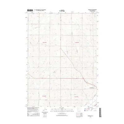 2015 Map of Denison SW, 2015 Print