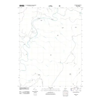2011 Map of Denmar, 2011 Print