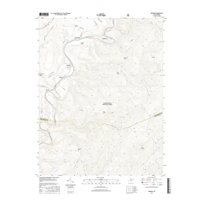 2016 Map of Denmar, 2016 Print