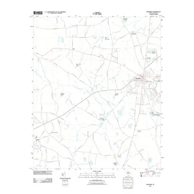 2011 Map of Denmark, 2011 Print