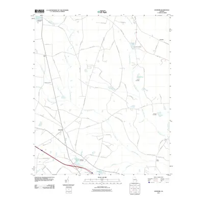2011 Map of Denmark, 2011 Print