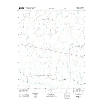 2012 Map of Denmark, 2012 Print