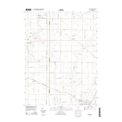 2013 Map of Denmark, 2013 Print