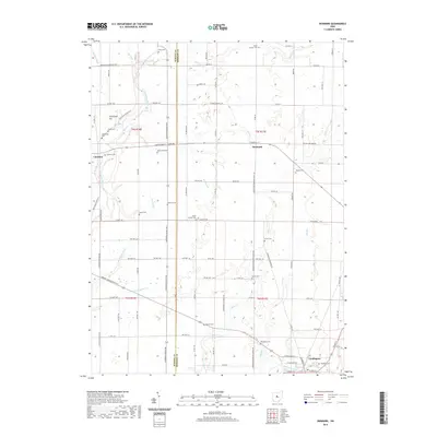 2019 Map of Denmark, 2019 Print