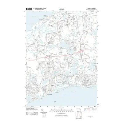 2012 Map of Dennis, 2012 Print