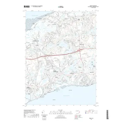2018 Map of Dennis, 2018 Print
