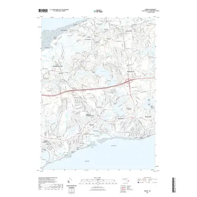 2021 Map of Dennis, 2021 Print