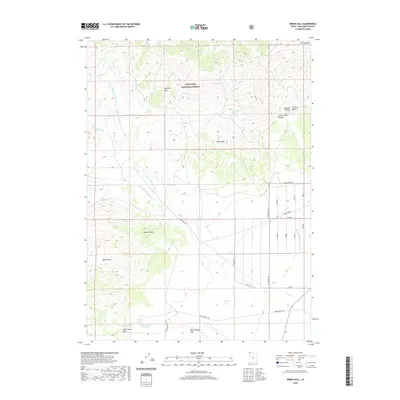 2020 Map of Dennis Hill, 2020 Print