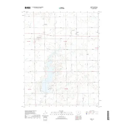 2018 Map of Dennis, 2018 Print
