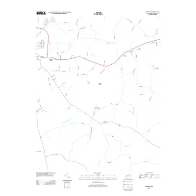 2013 Map of Dennis, 2013 Print