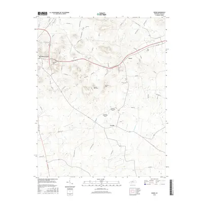 2016 Map of Dennis, 2016 Print