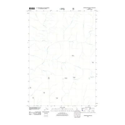 2011 Map of Dennis Mountain, 2011 Print
