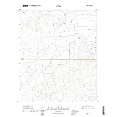2019 Map of Dennis, 2019 Print