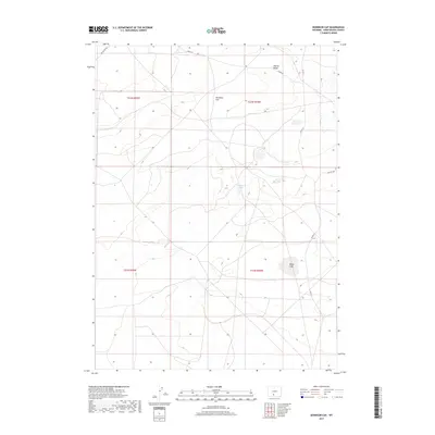 2017 Map of Dennison Cap, 2017 Print