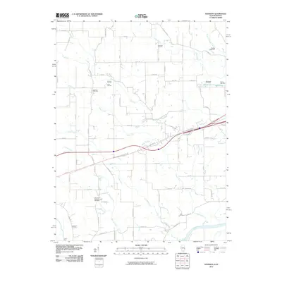 2010 Map of Dennison, 2010 Print