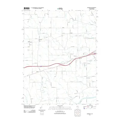 2012 Map of Dennison, 2012 Print