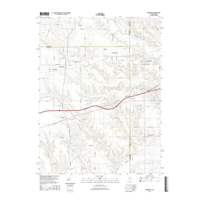 2015 Map of Dennison, 2015 Print