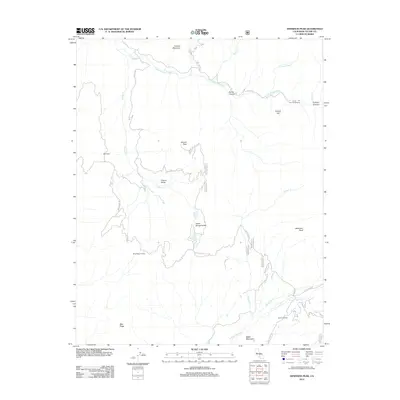 2012 Map of Dennison Peak, 2012 Print