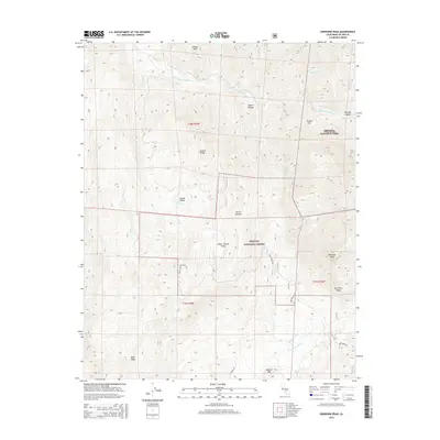 2015 Map of Dennison Peak, 2015 Print