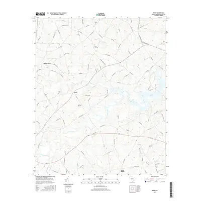 2017 Map of Denny, 2017 Print