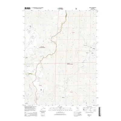 2015 Map of Denny, 2015 Print