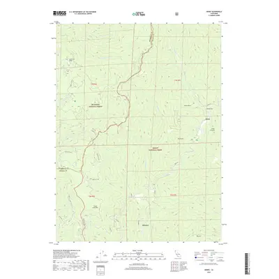 2018 Map of Denny, 2018 Print