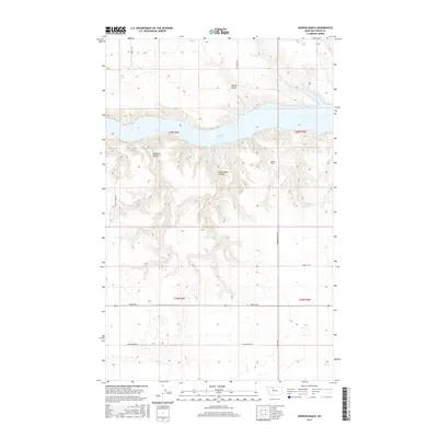 2017 Map of Denson Ranch, 2017 Print