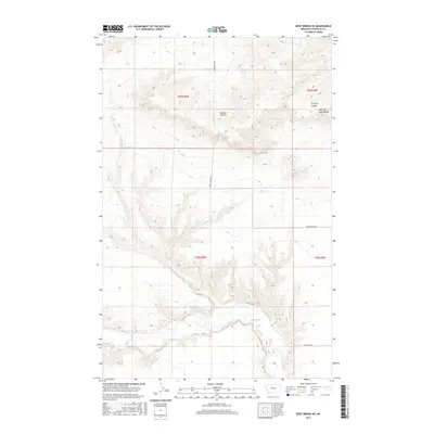 2017 Map of Dent Bridge NE, 2017 Print