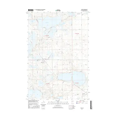 2016 Map of Dent, 2016 Print
