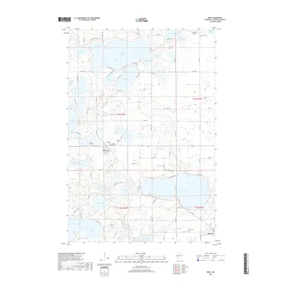 2019 Map of Dent, 2019 Print