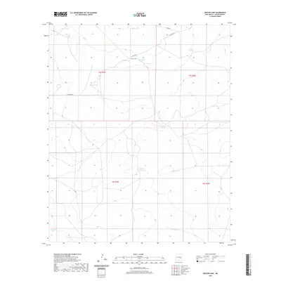2020 Map of Denton Camp, 2020 Print
