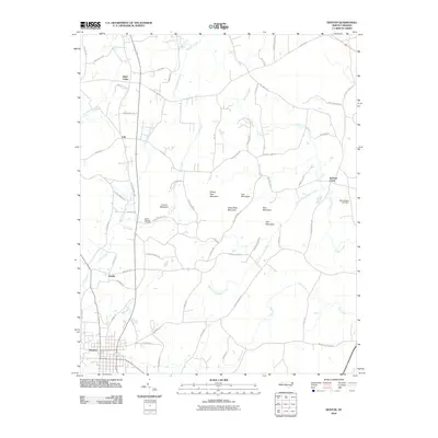 2010 Map of Denton, 2010 Print