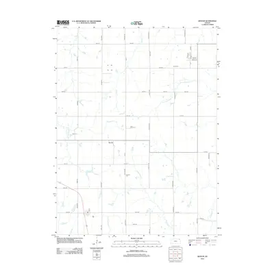 2012 Map of Denton, 2012 Print