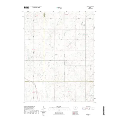 2018 Map of Denton, 2018 Print