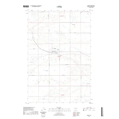 2020 Map of Denton, 2020 Print