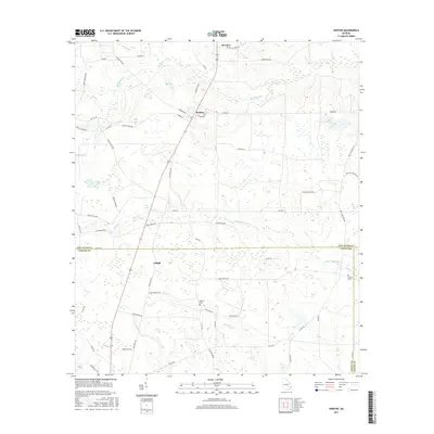 2017 Map of Denton, 2017 Print