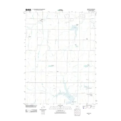 2011 Map of Denton, 2011 Print